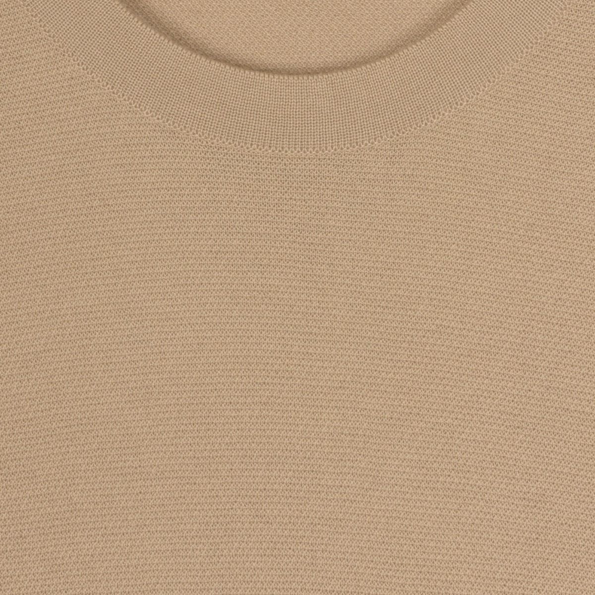 Park Pique T-Shirt Almond