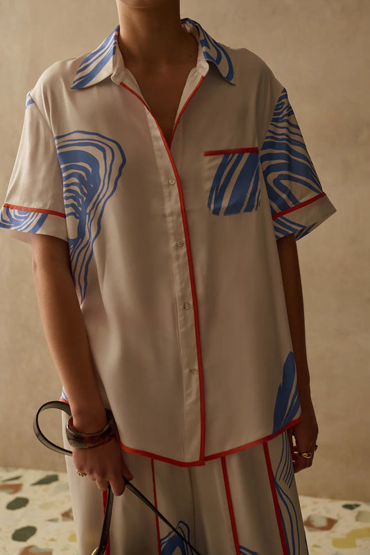 Peita Shirt Sorrento Print-Sancia-Lewis Yates