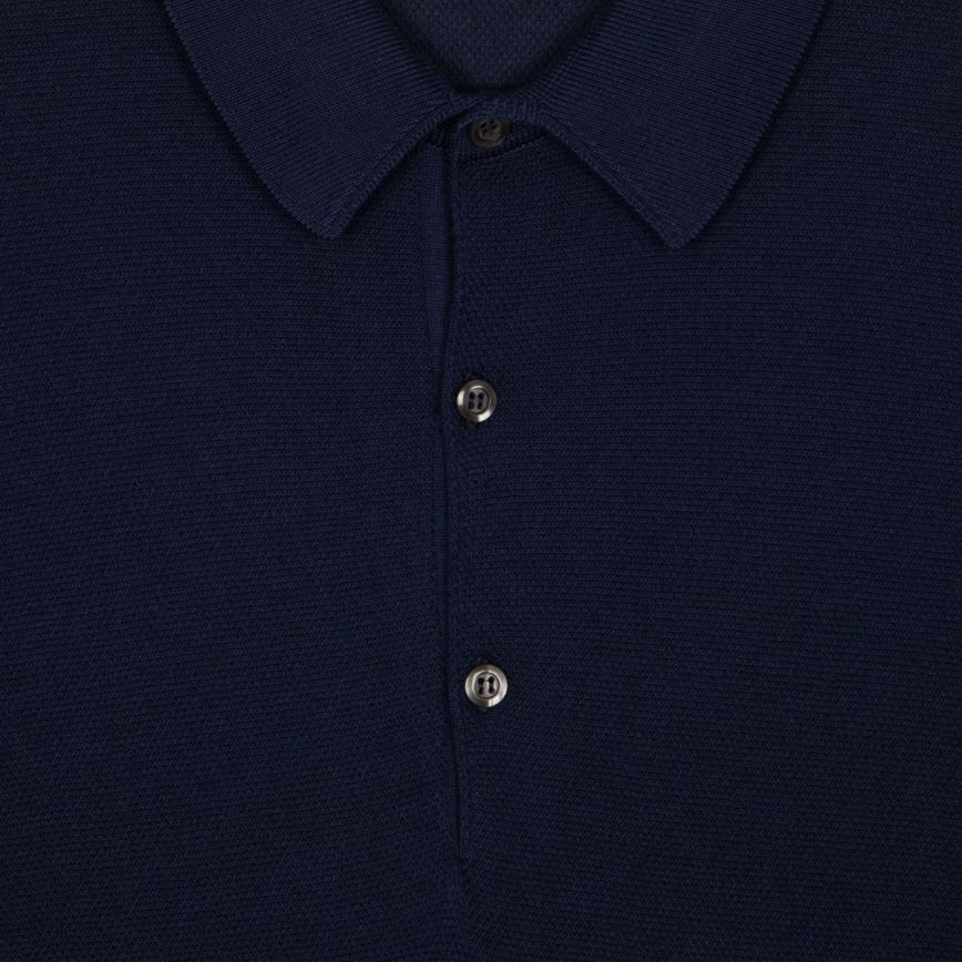 Roth Pique Shirt French Navy