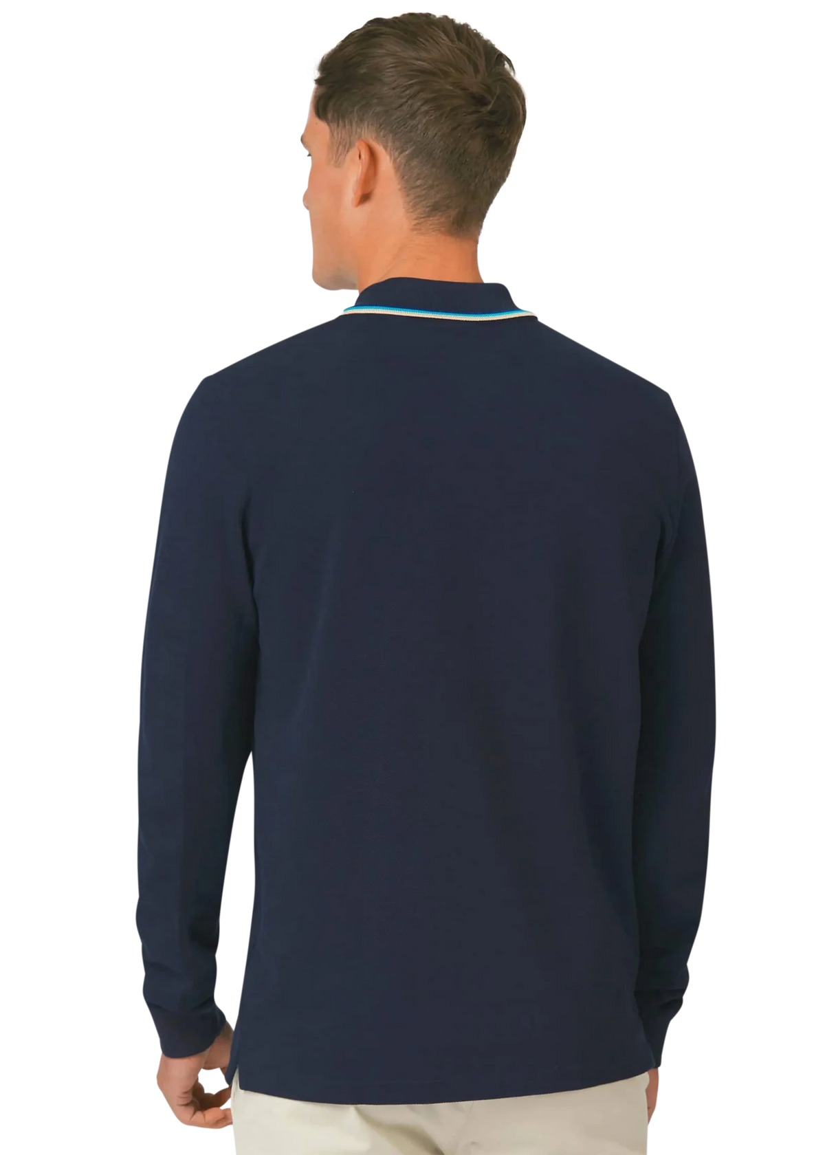 Sandbanks LS Badge Polo Short-Sandbanks-Lewis Yates