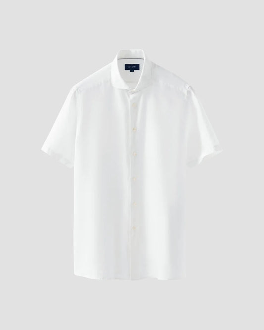 White SS Linen Shirt