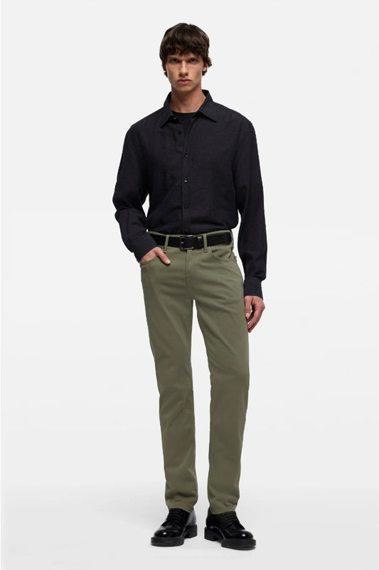 Slimmy Luxe Performance Satin Green-7 For All Mankind-Lewis Yates