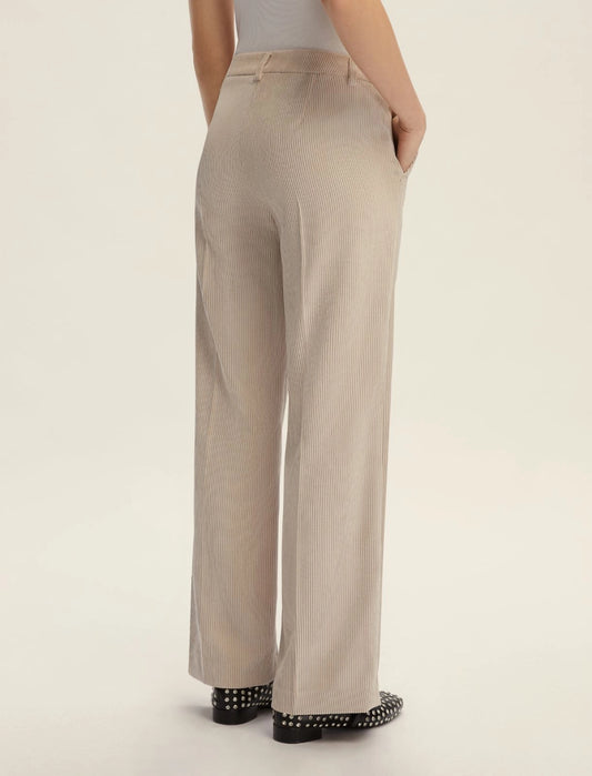 Straight Fit Corduroy Trouser-EMME Marella-Lewis Yates