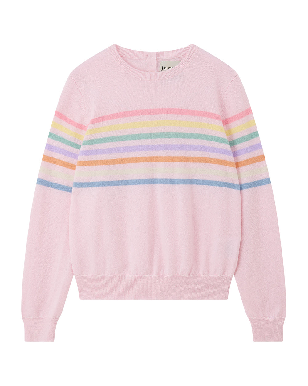 Stripe Block Crew Jumper-Jumper 1234-Lewis Yates