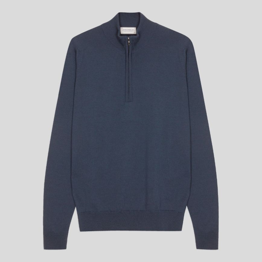 Barrow Merino Zip Pullover