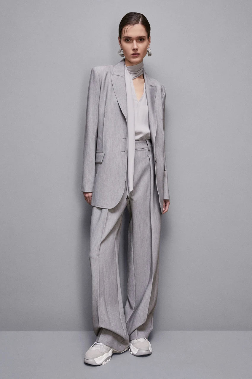 Two Button Suit Jacket-Patrizia Pepe-Lewis Yates