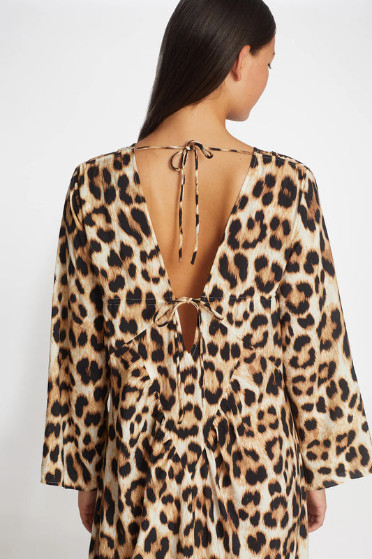 Ublue Leopard Dress-Munthe-Lewis Yates