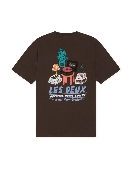 Record T-Shirt Mole Brown