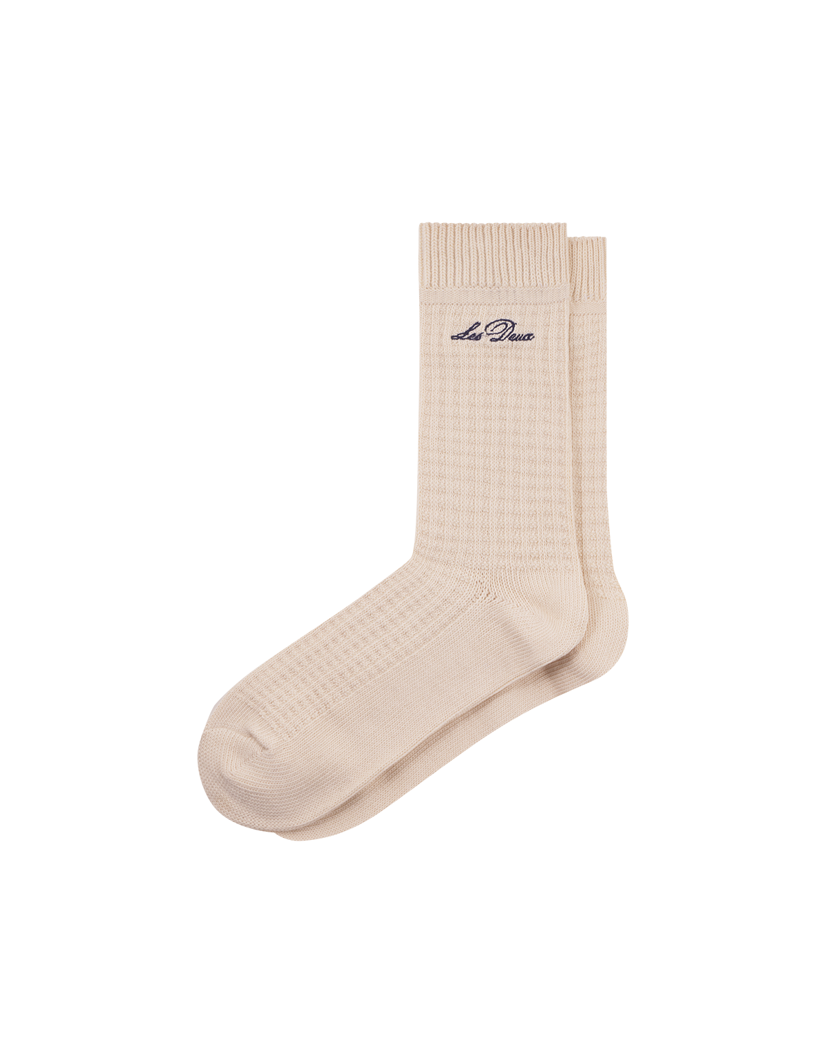 Crew Waffle 2-Pack Socks