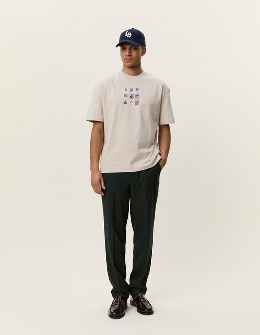 Stamp T-Shirt Light Sand