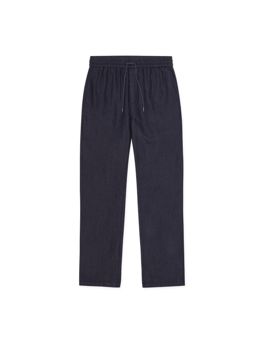 Patrick Linen Pants - Navy