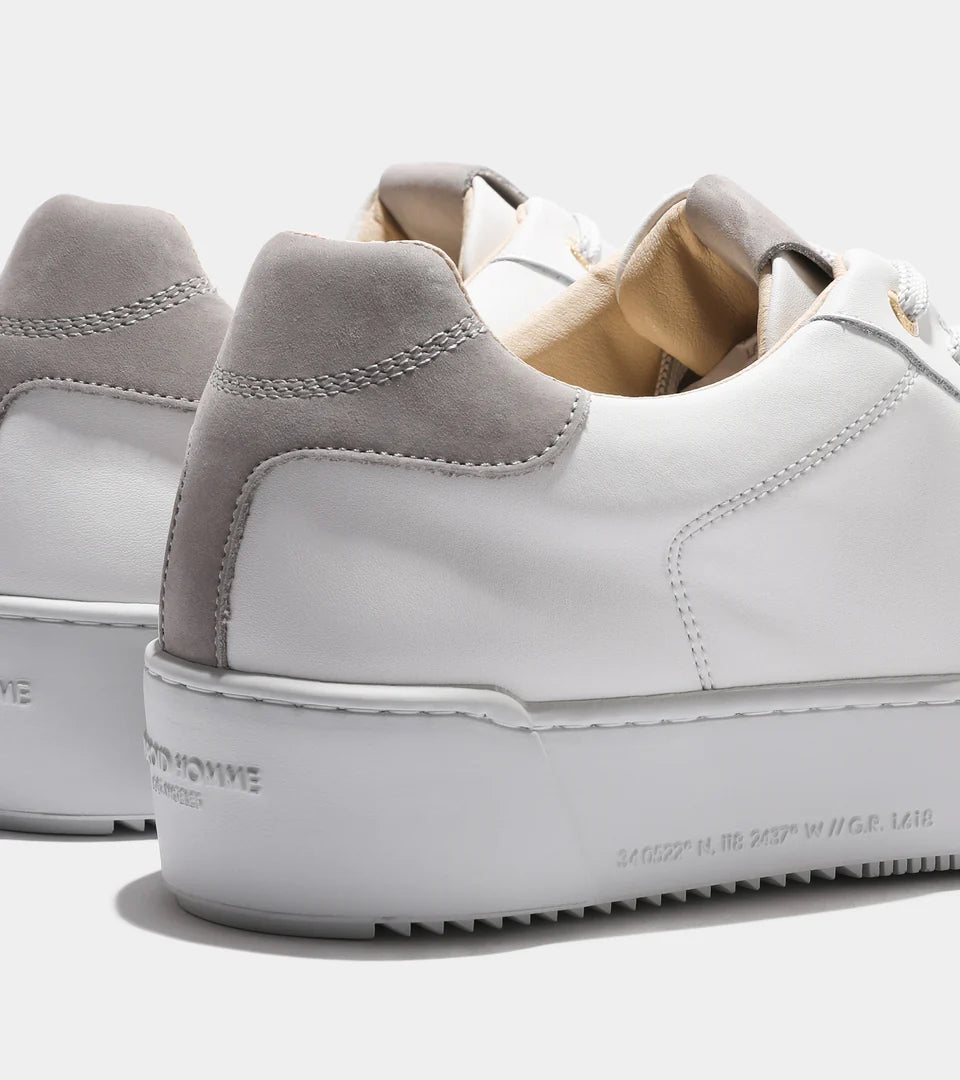 Zuma White Leather Sneaker-Android Homme-Lewis Yates