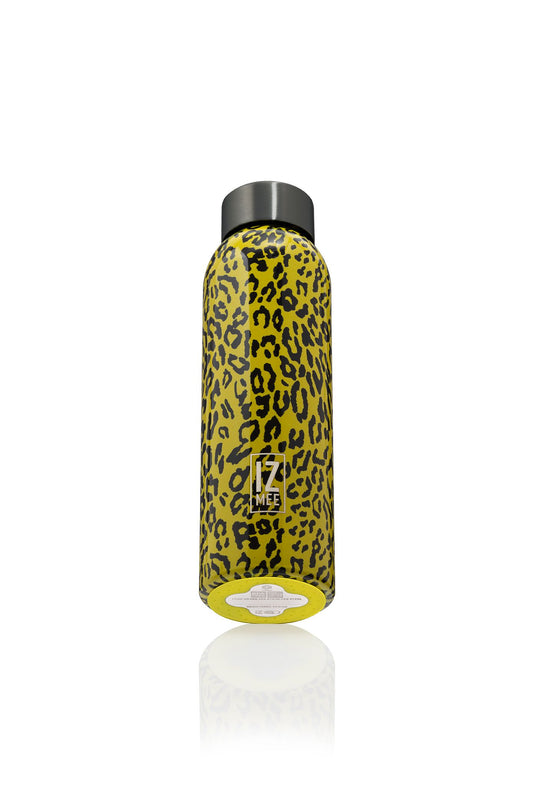 Jeo Path Style Glossy Water Bottle