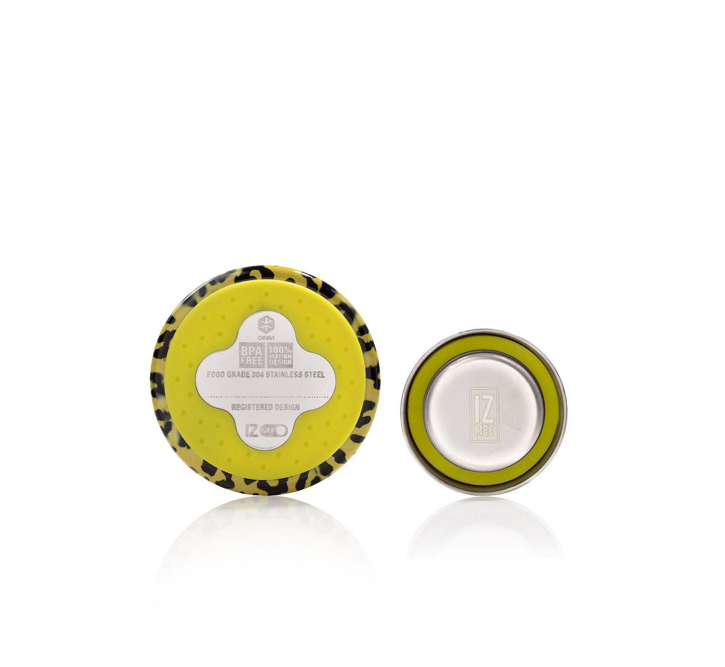 Jeo Path Style Glossy Water Bottle