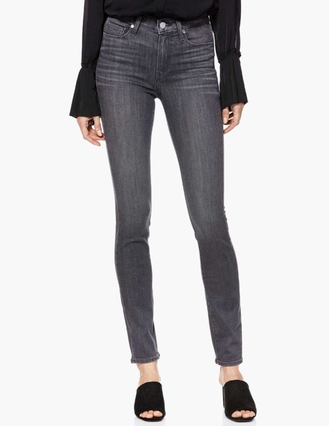 Hoxton Ultra Skinny Grey Peaks