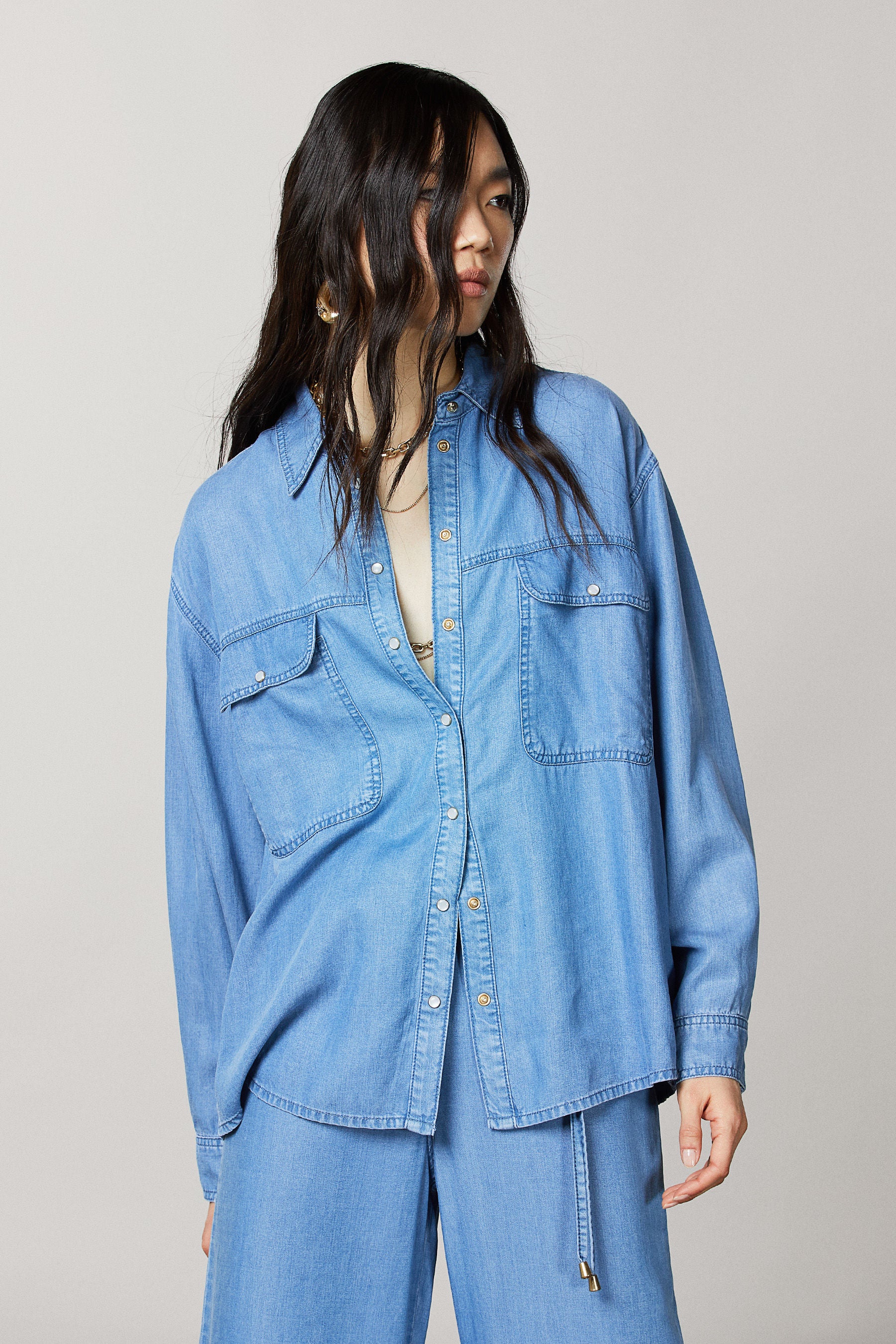 Lewis shop denim shirt