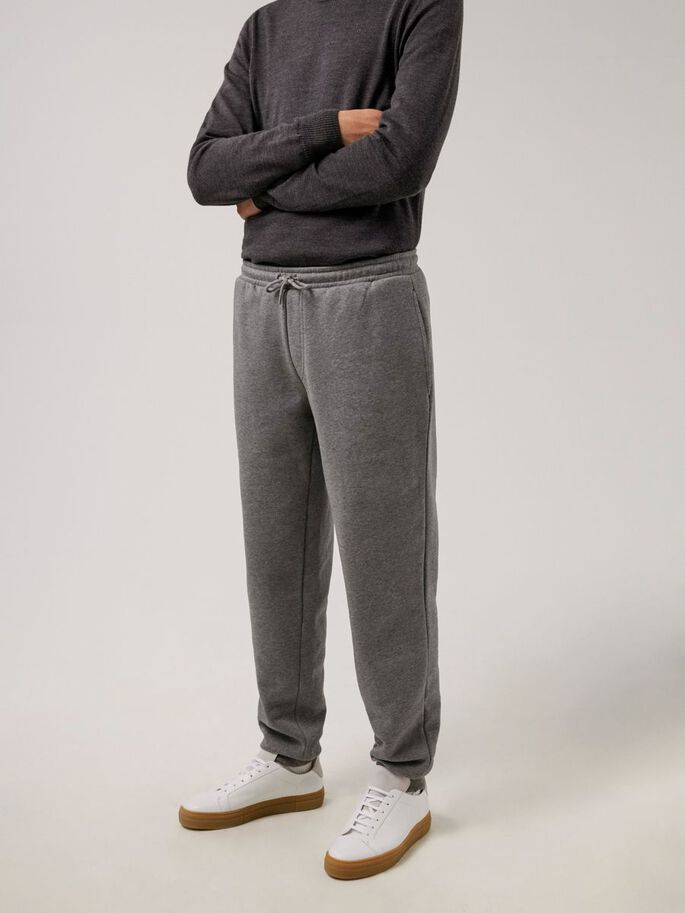 Chip Stone Grey Melange Sweatpant