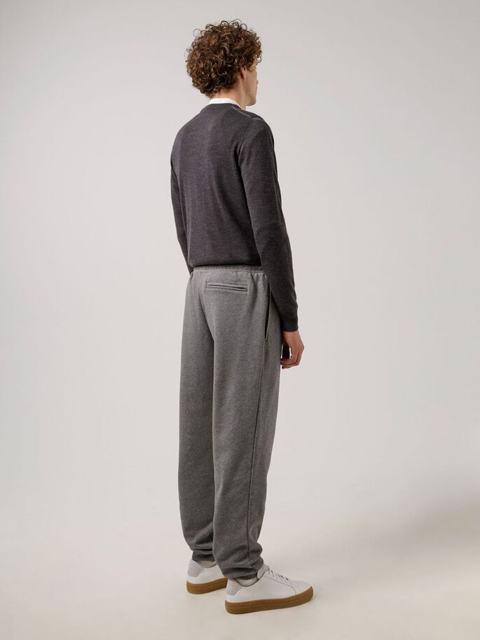 Chip Stone Grey Melange Sweatpant