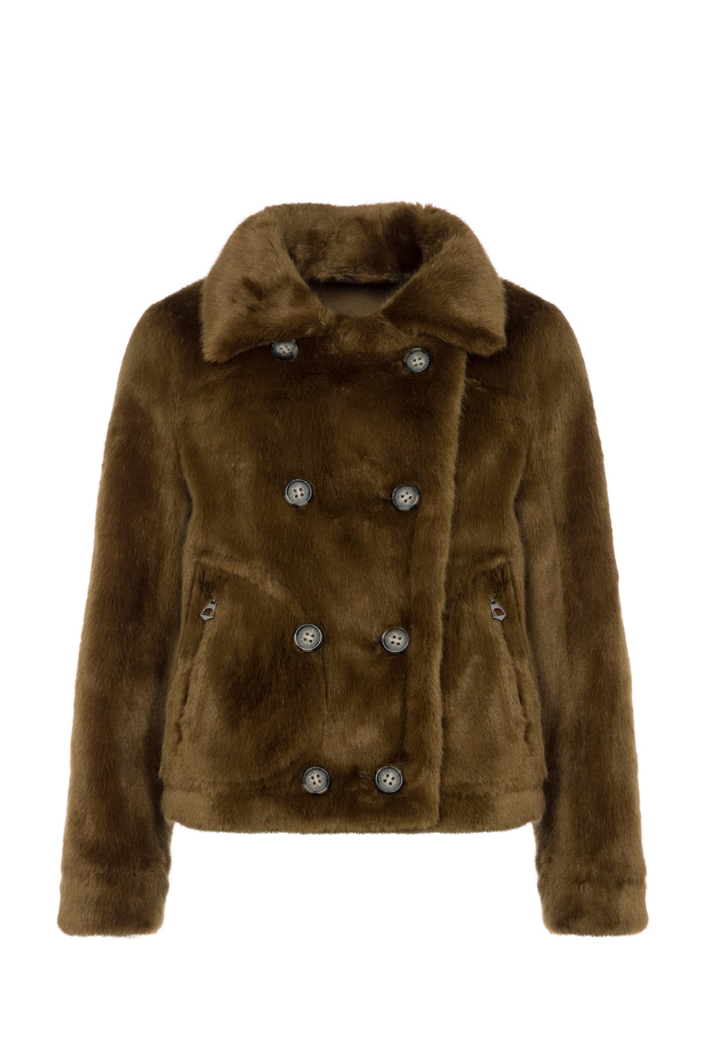 Khaki Reversible Aviator Jacket