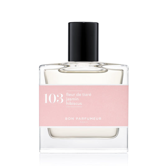 Eau de parfum 103: tiare flower, jasmine, hibiscus