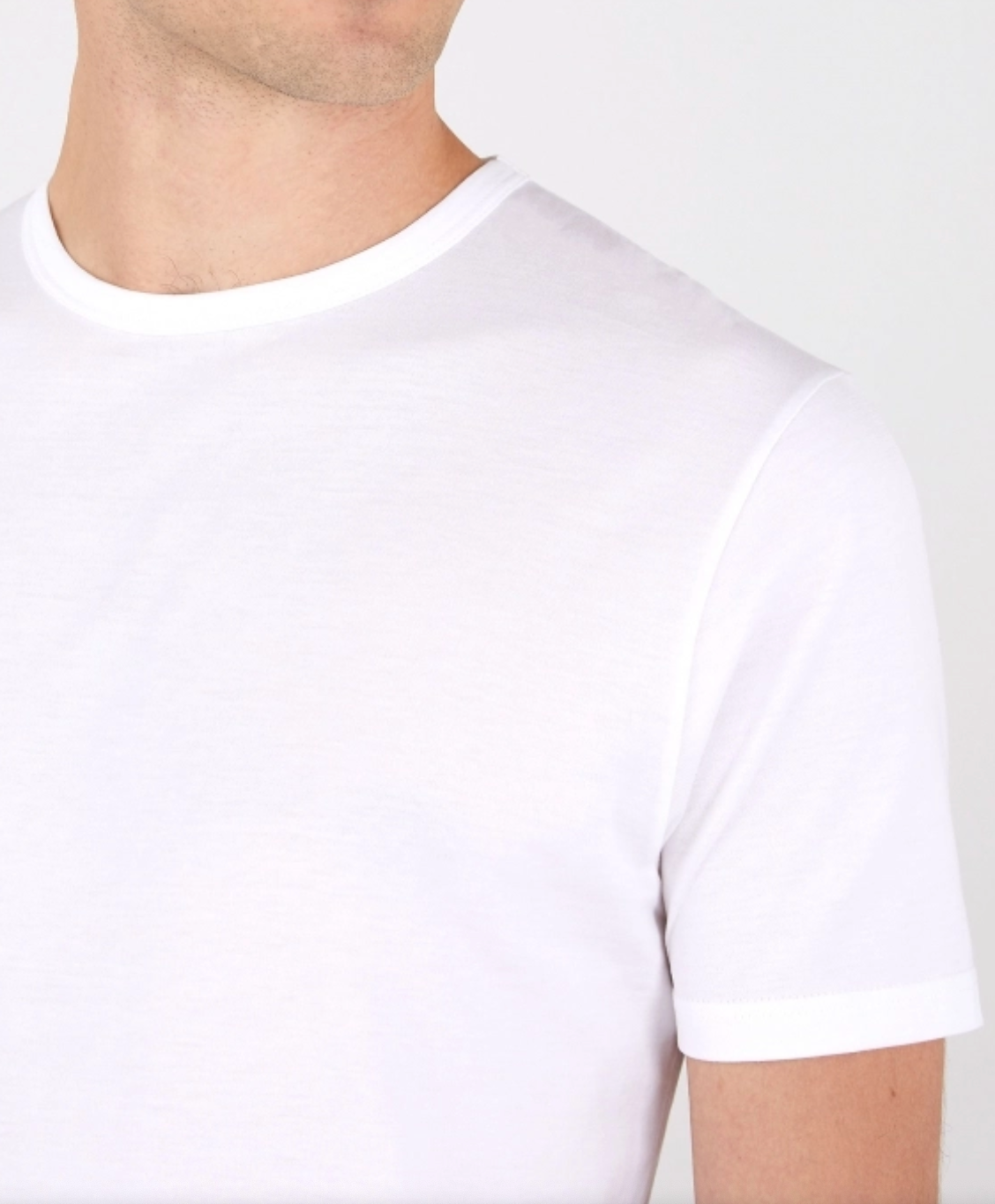 White Classic Cotton T-Shirt