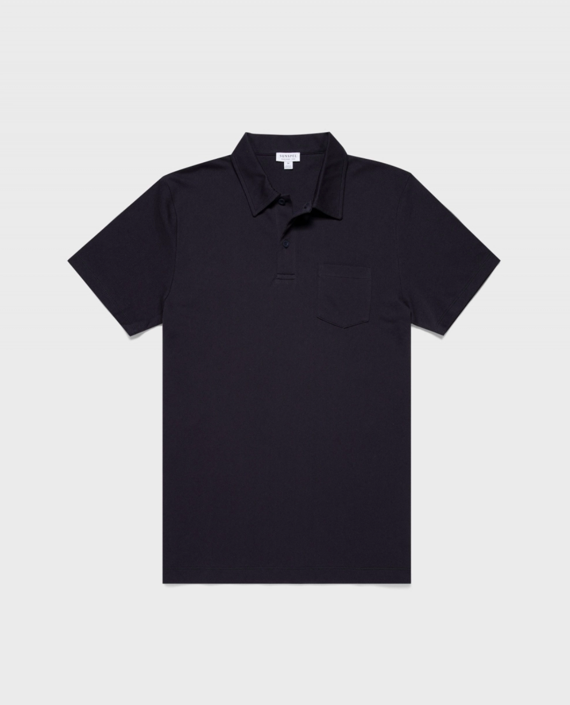 Navy Cotton Riviera Polo Shirt