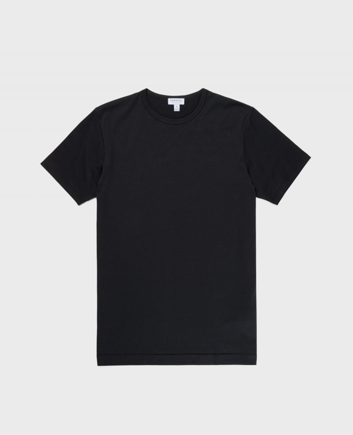 Black Classic Cotton T-Shirt