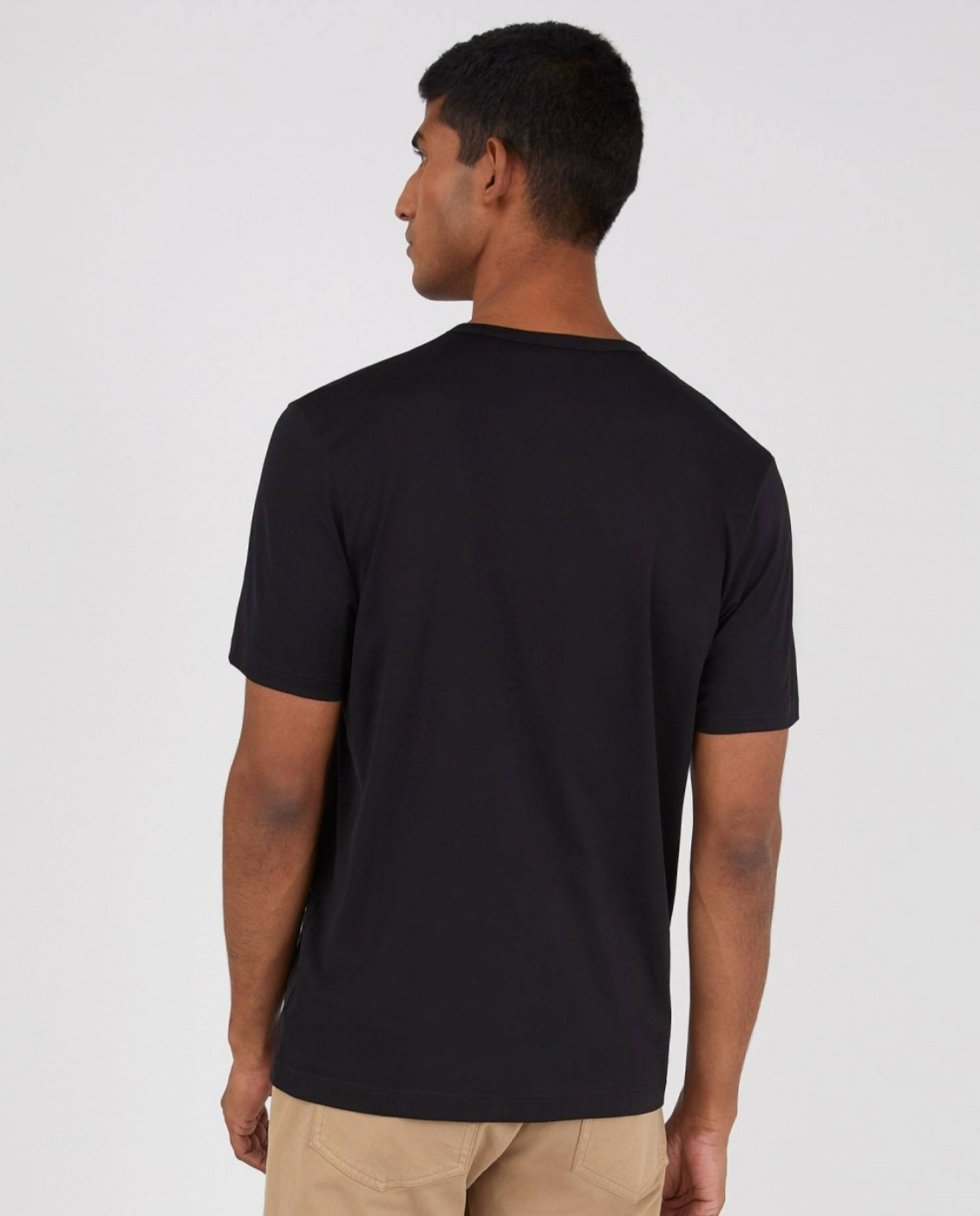 Black Classic Cotton T-Shirt