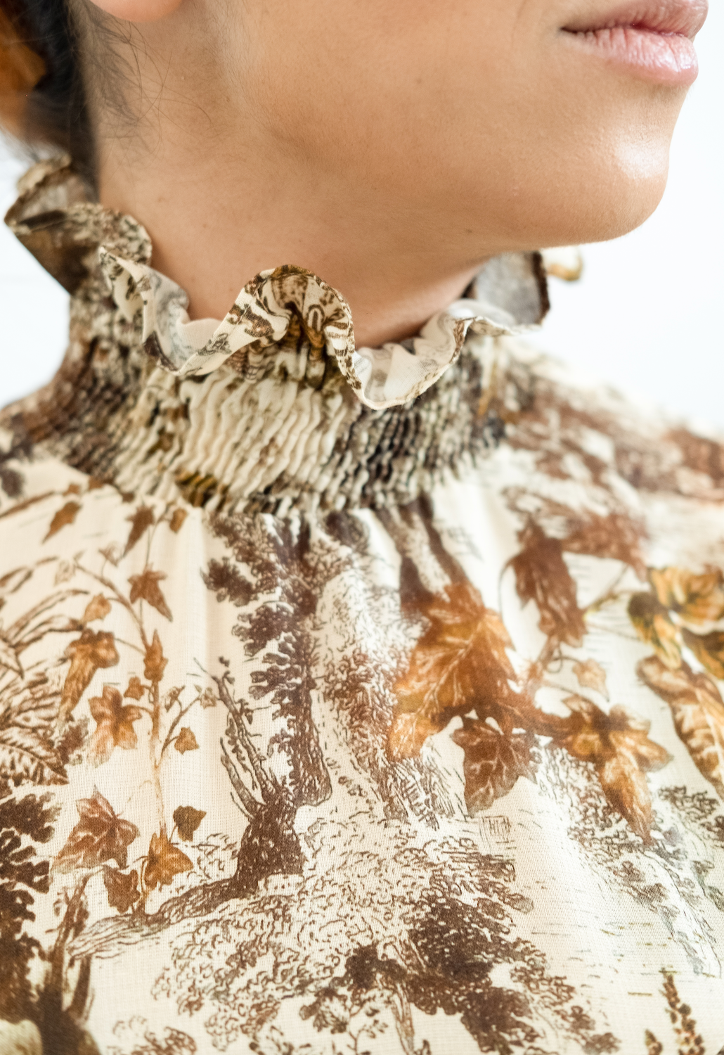 Nina Nocciola Blouse