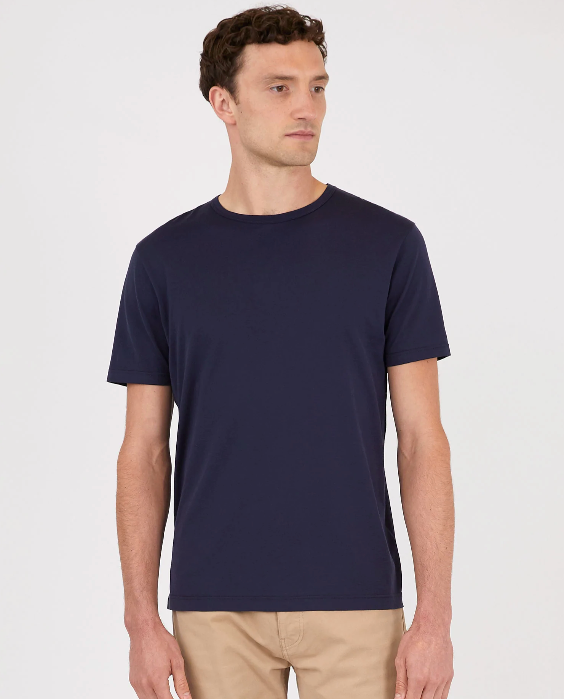 Navy Classic Cotton T-Shirt