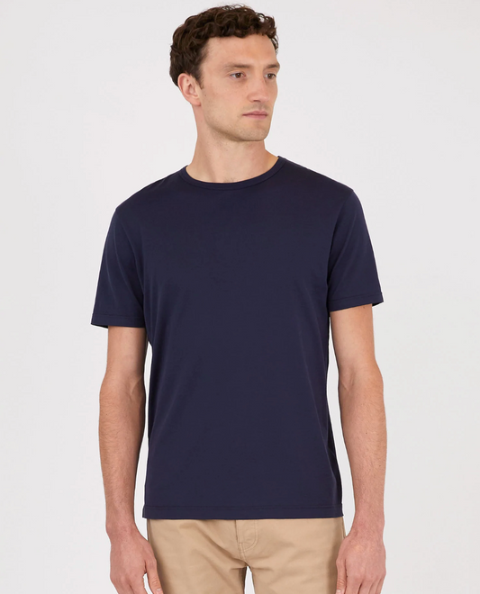 Navy Classic Cotton T-Shirt