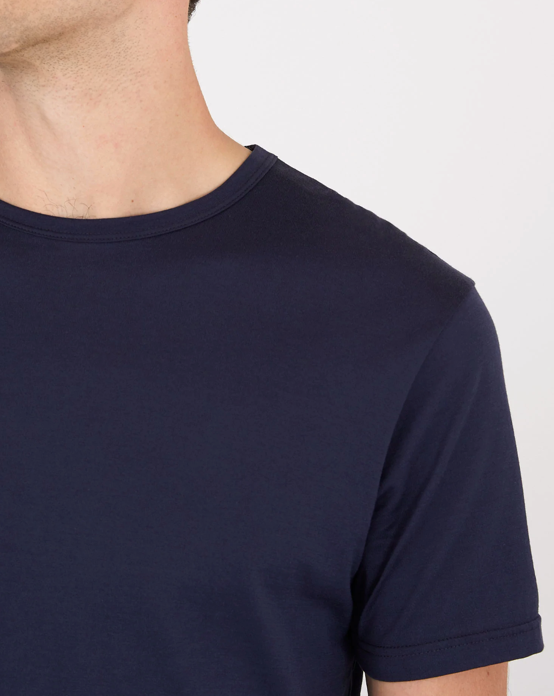 Navy Classic Cotton T-Shirt