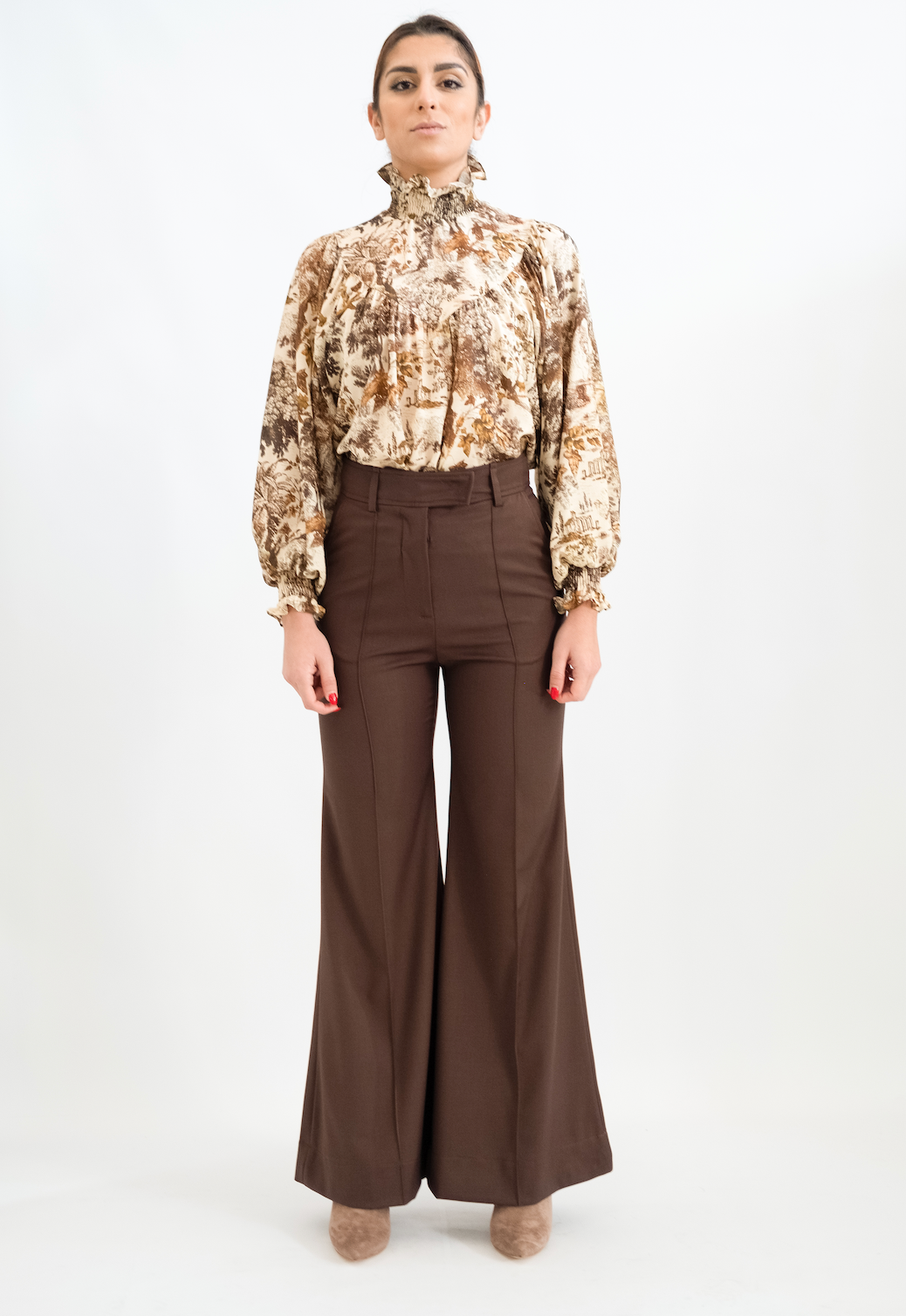 Nina Nocciola Blouse