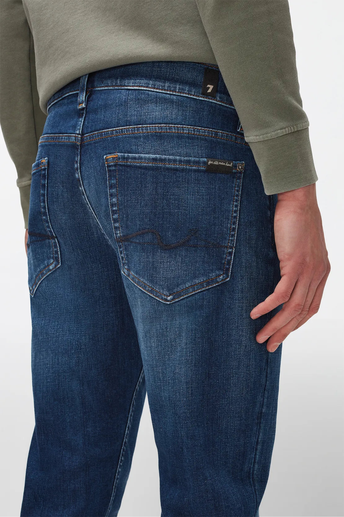 Paxtyn Tapered Stretch Essential Skinny Jean-7 For All Mankind-Lewis Yates