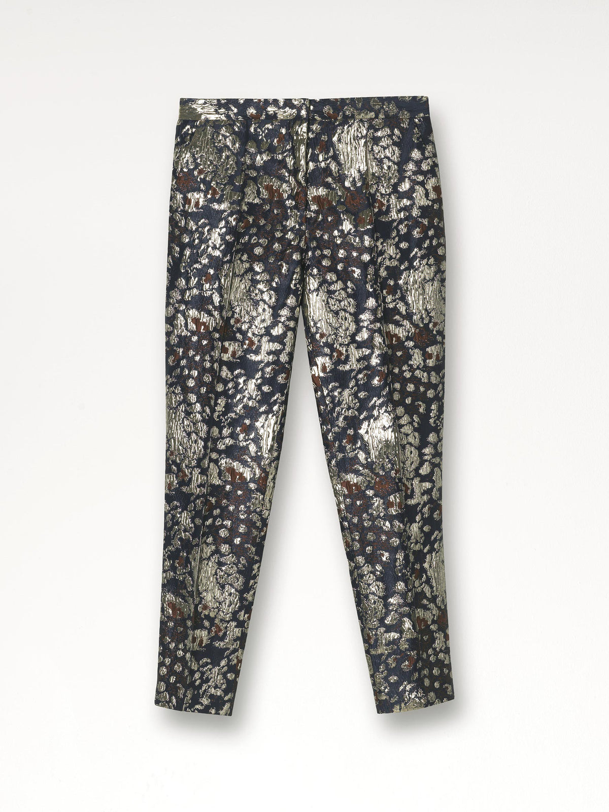Santsi Metallic Foiled Trouser-By Malene Birger-Lewis Yates