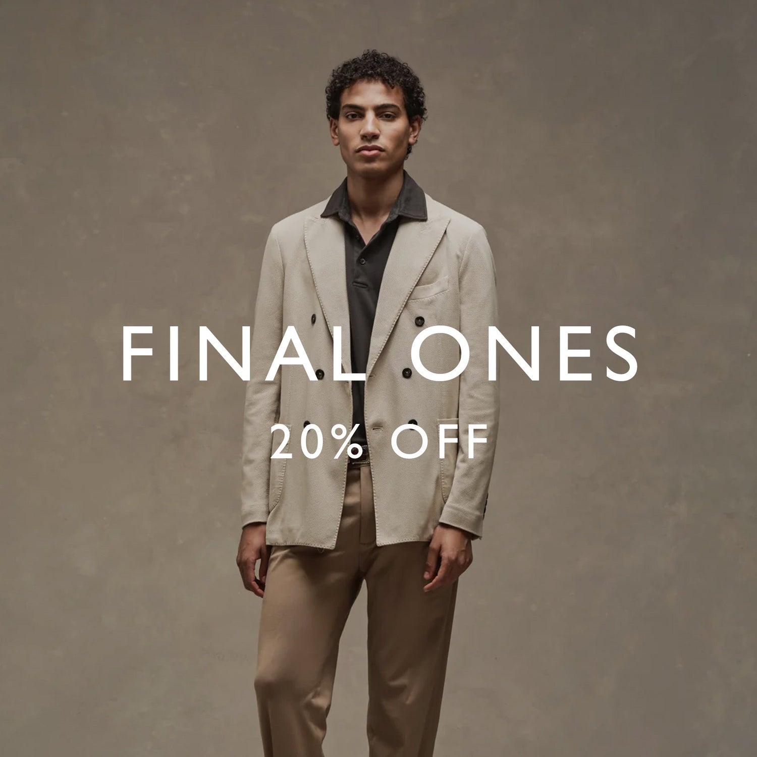 Menswear Final Ones | 20% Off