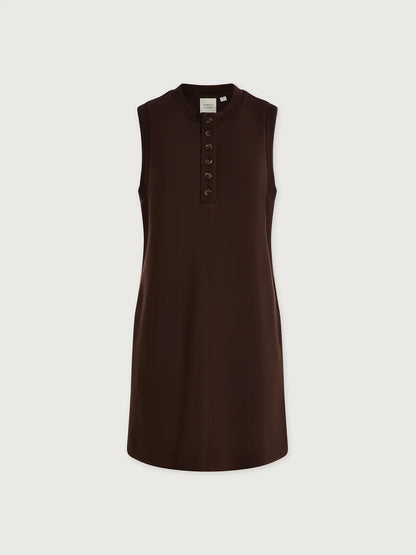 Elba Tank Mini Dress - Coffee Bean