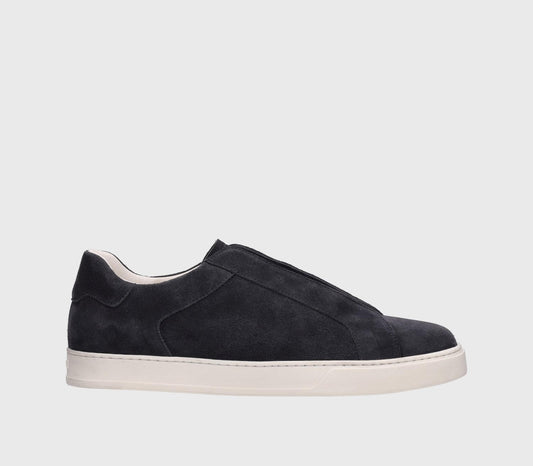 Midnight Suede Slip On Sneaker