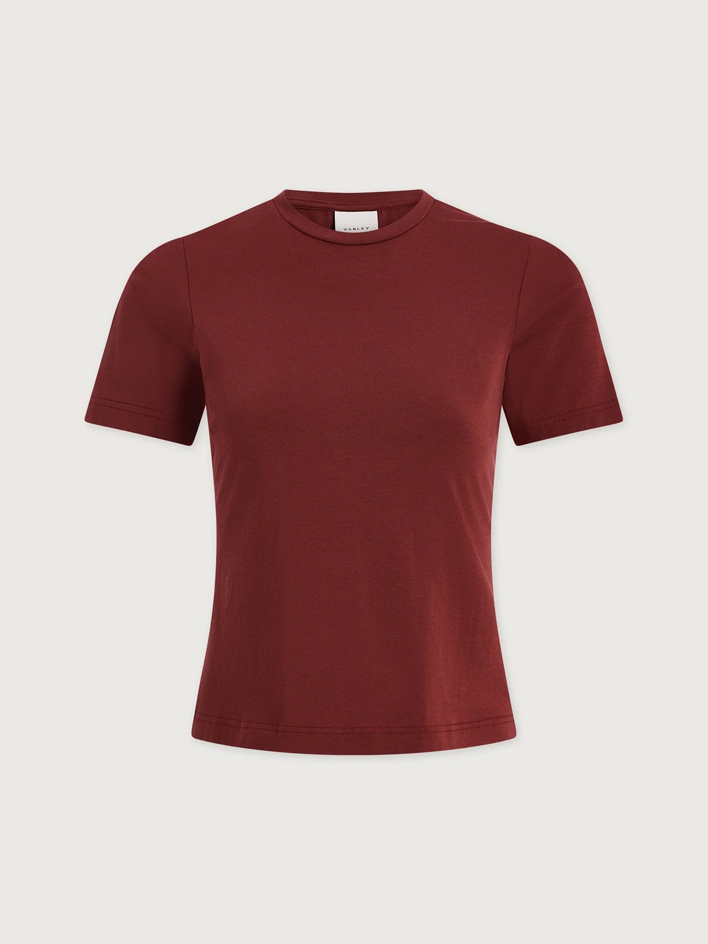 Regina Fitted Tee - New Maroon