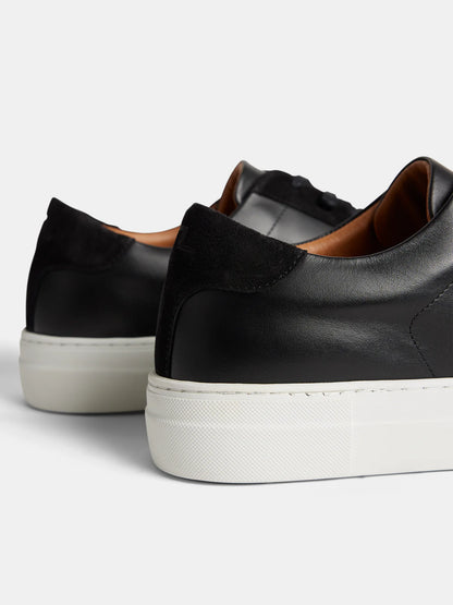 Art Leather Sneaker Black