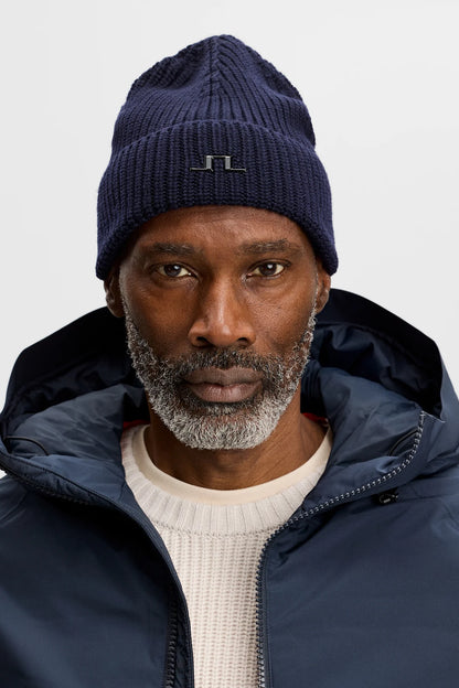 Merino Beanie - Navy