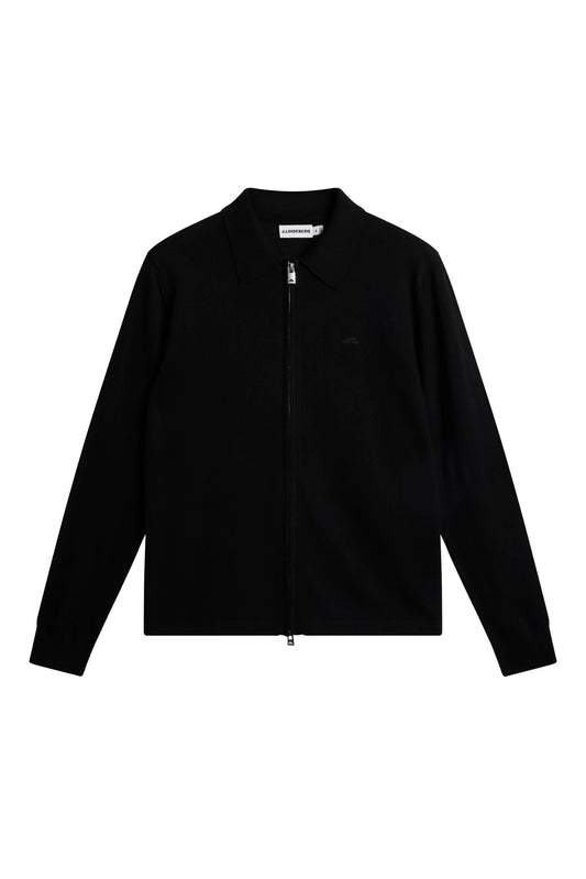 Kaleb Merino Zip Cardigan