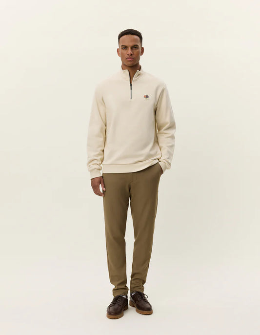 Felipe Patch Half Zip Sweatshirt