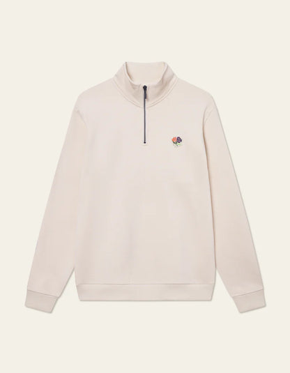 Felipe Patch Half Zip Sweatshirt