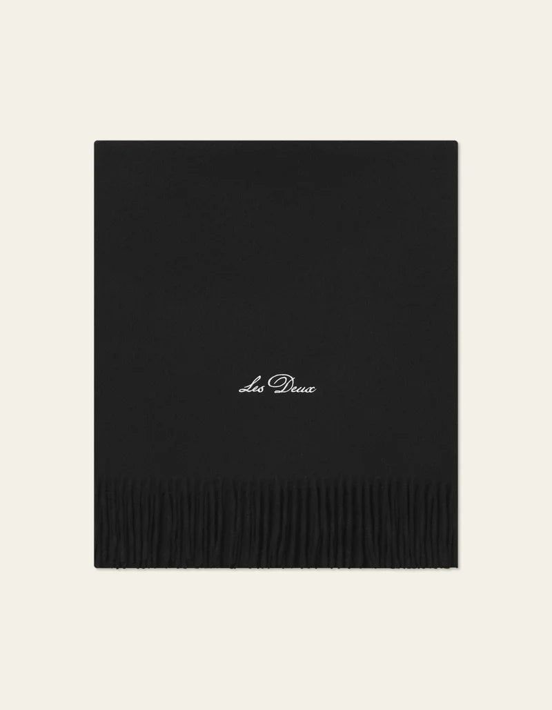 Whitaker Wool Scarf Black