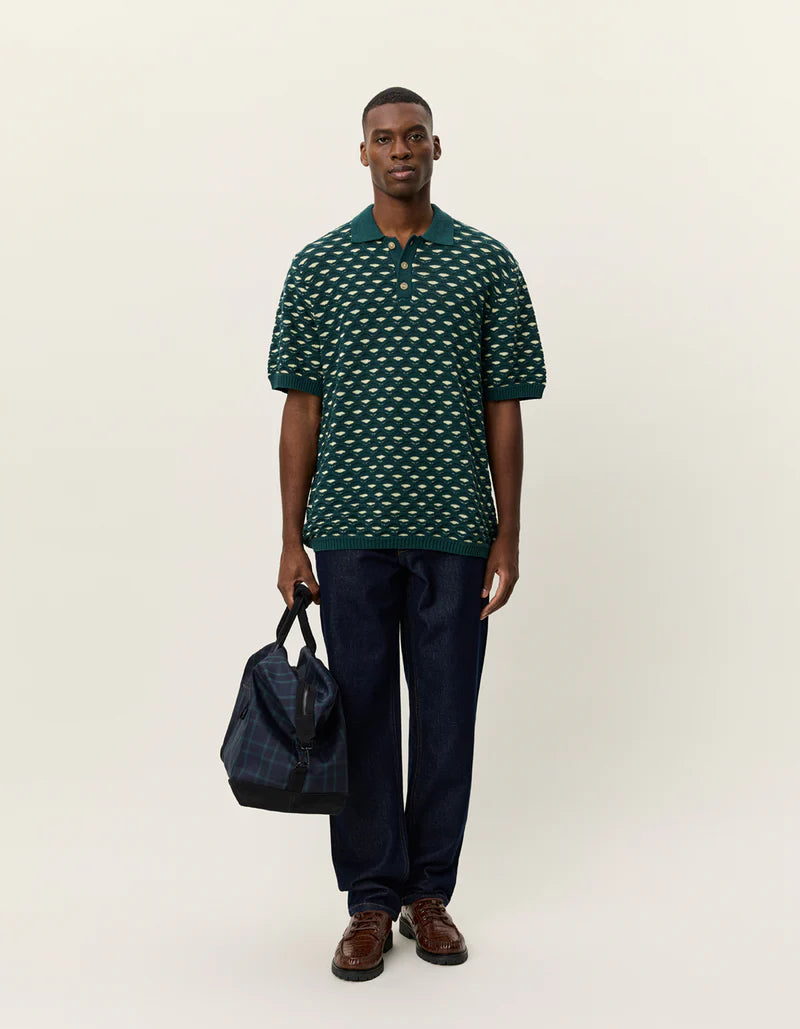 Esmay Shell Knitted Polo Shirt