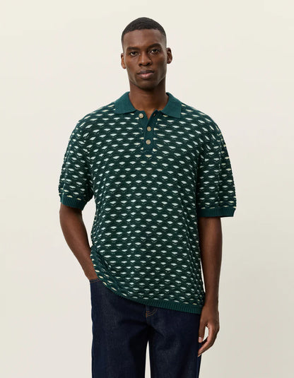 Esmay Shell Knitted Polo Shirt