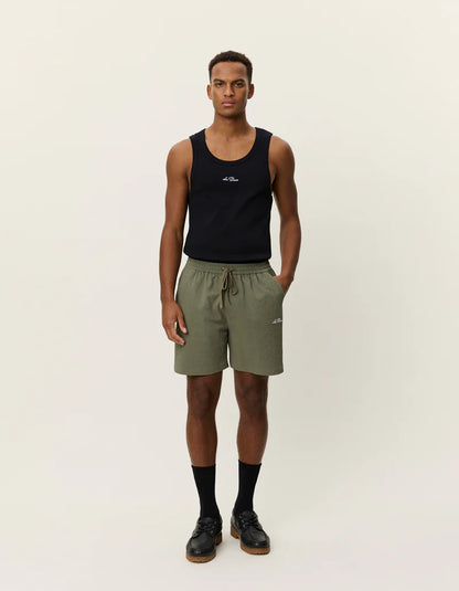 Stan Seersucker Swim Shorts