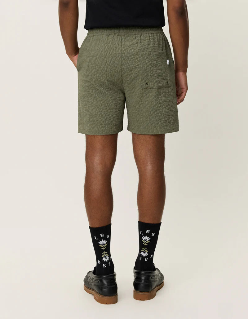 Stan Seersucker Swim Shorts