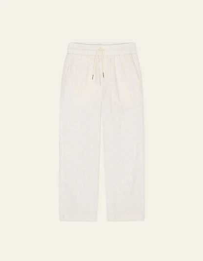 Patrick Linen Pants - Off White